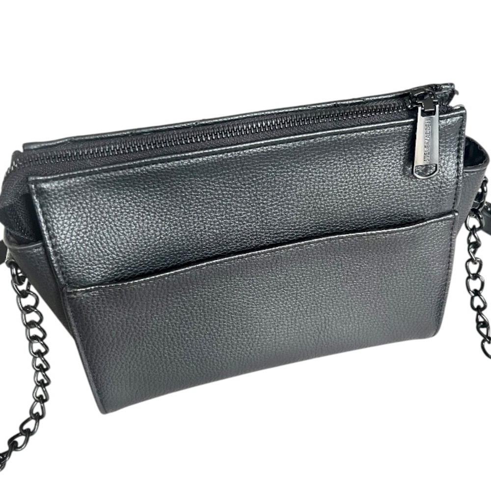 𝐒𝐓𝐄𝐕𝐄 𝐌𝐀𝐃𝐃𝐄𝐍 | BLACK QUILTED CHEVRON CROSSBODY PURSE - Picture 4 of 16